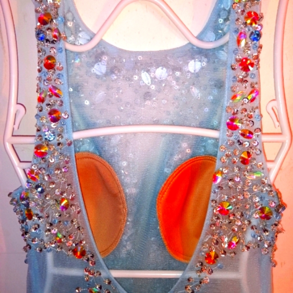 Sparkling Multicolor Gown - Picture 8 of 15